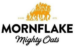 MORNFLAKE MIGHTY OATS SINCE 1675 logo