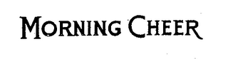 MORNING CHEER logo