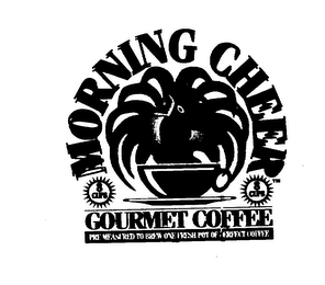 MORNING CHEER GOURMET COFFEE logo