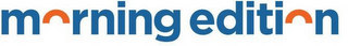 MORNING EDITION logo