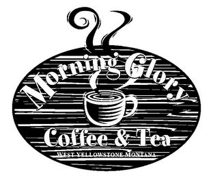 MORNING GLORY COFFEE & TEA WEST YELLOWSTONE MONTANA logo