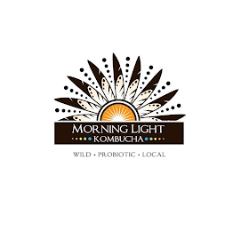 MORNING LIGHT KOMBUCHA WILD · PROBIOTIC · LOCAL logo