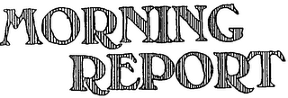 MORNING REPORT logo