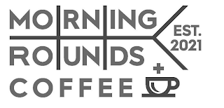 MORNING ROUNDS COFFEE EST. 2021 logo