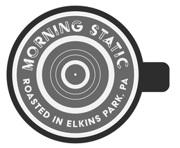 MORNING STATIC ROASTED IN ELKINS PARK, PA logo