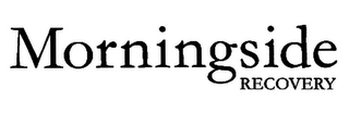 MORNINGSIDE RECOVERY logo