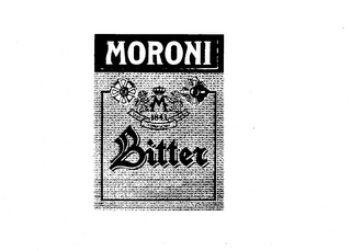MORONI BITTER M CASA FONDATA NEL 1843 logo