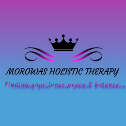 MOROWAS HOLISTIC THERAPY FINDING YOUR INNER PEACE & BALANCE logo