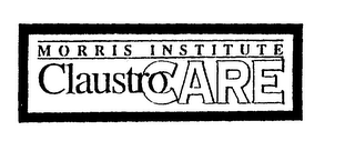 MORRIS INSTITUTE CLAUSTROCARE logo