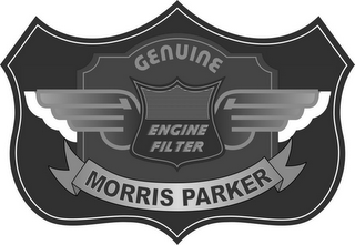 MORRIS PARKER - GENUINE ENGINE FILTER logo
