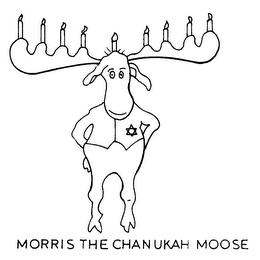 MORRIS THE CHANUKAH MOOSE logo