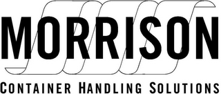 MORRISON CONTAINER HANDLING SOLUTIONS logo