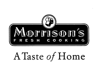 MORRISON'S FRESH COOKING A TASTE OF HOME logo