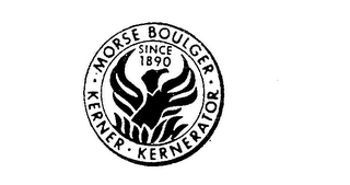 MORSE BOULGER KERNER KERNERATOR SINCE 1890 logo