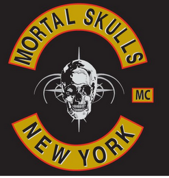 MORTAL SKULLS MC NEW YORK logo