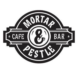 MORTAR PESTLE CAFE & BAR logo