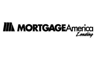 MORTGAGE AMERICA LENDING logo