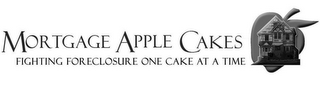 MORTGAGE APPLE CAKES FIGHTING FORECLOSURE ONE CAKE AT A TIME logo