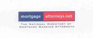 MORTGAGE ATTORNEYS.NET THE NATIONAL DIRECTORY OF MORTGAGE BANKING ATTORNEYS logo