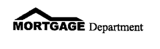 MORTGAGE DEPARTMENT logo