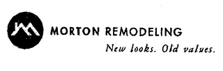 MORTON REMODELING NEW LOOKS, OLD VALUES.