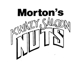 MORTON'S KWAZY SALOON NUTS logo