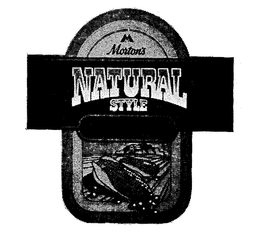 MORTON'S NATURAL STYLE logo