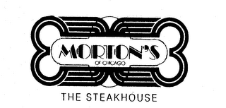MORTON'S OF CHICAGO THE STEAKHOUSE logo