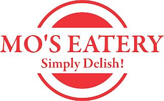 MO'S EATERY SIMPLY DELISH! logo