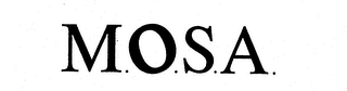 M.O.S.A. logo