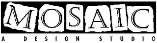 MOSAIC A DESIGN STUDIO logo