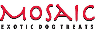 MOSAIC EXOTIC DOG TREATS logo