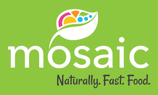 MOSAIC NATURALLY. FAST. FOOD. logo