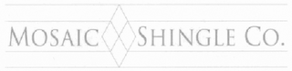 MOSAIC SHINGLE CO. logo