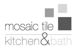 MOSAIC TILE KITCHEN & BATH logo