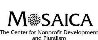 MOSAICA THE CENTER FOR NONPROFIT DEVELOPMENT AND PLURALISM logo