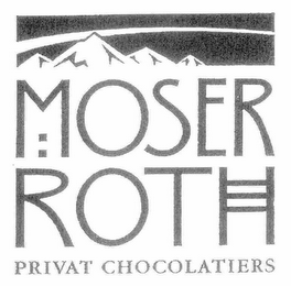 MOSER ROTH PRIVAT CHOCOLATIERS logo