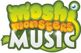 MOSHI MONSTERS MUSIC logo