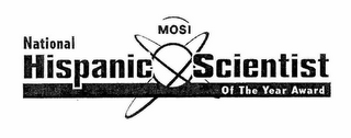 MOSI NATIONAL HISPANIC SCIENTIST OF THE YEAR AWARD logo