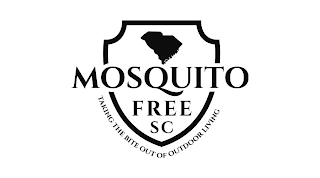 MOSQUITO FREE SC TAKING THE BITE OUT OF OUTDOOR LIVING logo