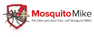MOSQUITO MIKE FOR BITES YOU DON'T LIKE...CALL MOSQUITO MIKE! logo