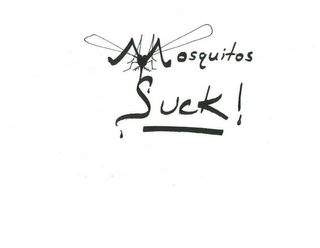 MOSQUITOS SUCK! logo