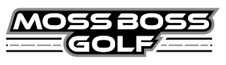 MOSS BOSS GOLF logo