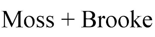 MOSS + BROOKE logo
