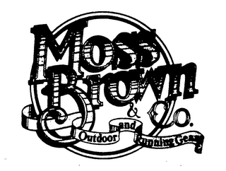 MOSS BROWN & CO. OUTDOOR AND RUNNING GEAR logo