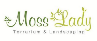MOSS LADY TERRARIUM & LANDSCAPING logo