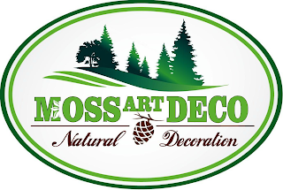 MOSSART DECO NATURAL DECORATION logo