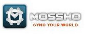 MOSSHO SYNC YOUR WORLD logo