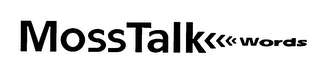 MOSSTALK WORDS logo