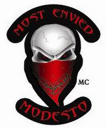 MOST ENVIED MODESTO MC logo